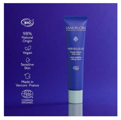 Sanoflore Merveilleuse Fluide Liftant Anti-Rides Bio 40 ml