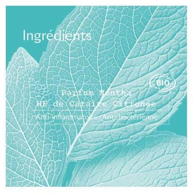 Sanoflore Déodorant Fraîcheur 48H Mentha Roll-On Bio 50 ml