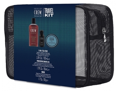 Reise-Set Haar & Körper Mann Travel Kit American Crew 