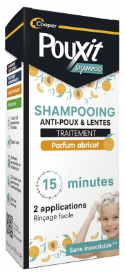 Pouxit Pret-utīm un Nitēm Šampūns Aprikoze 100 ml