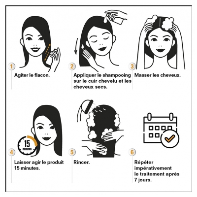 Pouxit Shampoing Anti-Poux & Lentes Abricot 200 ml