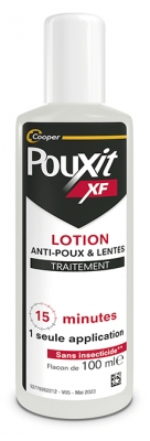 Pouxit Lotion Traitement Anti-Poux & Lentes Lot de 2 x 100 ml
