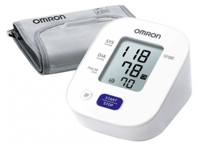 Omron M2 Misuratore di Pressione Elettronico Automatico di Base a Bracciale
