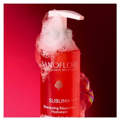Sanoflore Sublima Shampoing Réparateur Hydratant Bio Éco-Recharge 400 ml