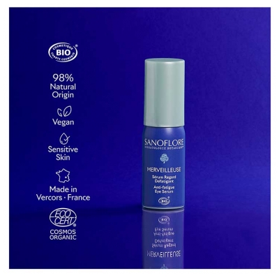 Sanoflore Merveilleuse Sérum Regard Défatigant Bio 15 ml