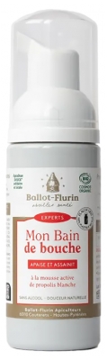 Ballot-Flurin Enjuague Bucal con Microburbujas de Propóleos Blanco Bio 50 ml
