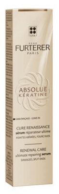 René Furterer Absolue Kératine Sérum Réparateur Ultime Pointes Abîmées Fourchues 30 ml