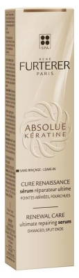 René Furterer Absolue Kératine Sérum Réparateur Ultime Pointes Abîmées Fourchues 30 ml
