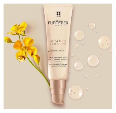 René Furterer Absolue Kératine Sérum Réparateur Ultime Pointes Abîmées Fourchues 30 ml