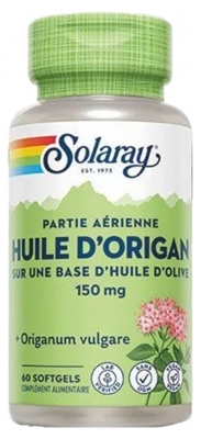 Solaray Aceite de Orégano 60 Cápsulas