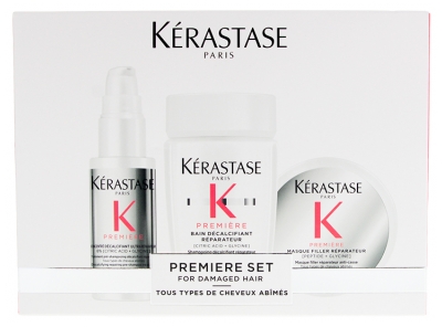 kit de Rutina Descalcificante Ultra-Reparadora Kérastase Todo Tipo de Cabello