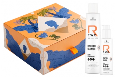 Schwarzkopf Bonacure R-Two Shampoo Ricostruttivo 250 ml + Fluido Rinnovatore 145 ml Set