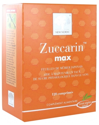 New Nordic Zuccarin Max 120 Comprimés