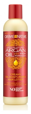 Loção Hidratante de Óleo de Argan Creme of Nature