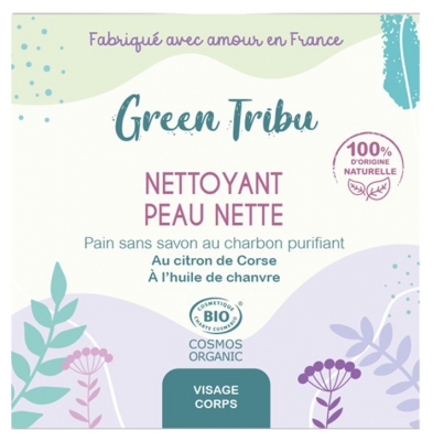 Green Tribu Tīra Āda Attīrītājs Bio 110 g