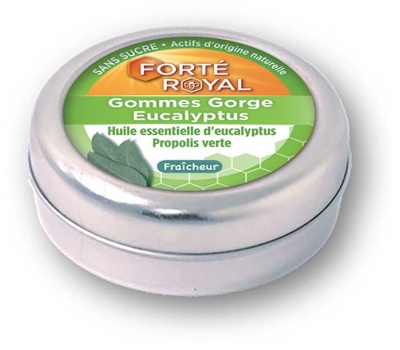 Forté Pharma Eukaliptusowe Gumy do Gardła 45 g