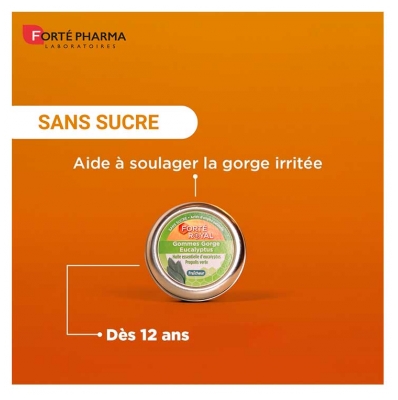 Forté Pharma Forté Royal Gommes Gorge Eucalyptus 45 g