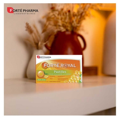 Forté Pharma Pastilhas para a Garganta Sabor Limão 24 Pastilhas para Chupar