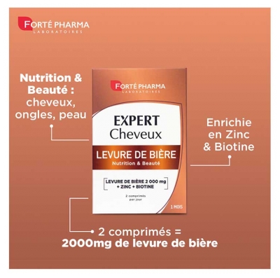 Forté Pharma Levure de Bière 2000 56 Comprimés