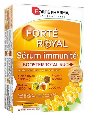 Forté Pharma Suero Real Booster de Inmunidad 20 Ampollas