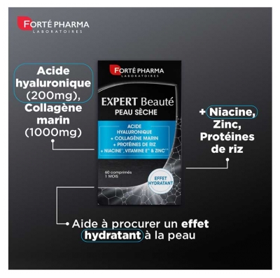 Forté Pharma Expert Beauté Peau Sèche 60 Comprimés