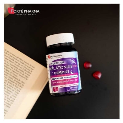 Forté Pharma Forté Nuit Mélatonine 1900 30 Gummies