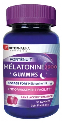 Forté Pharma Forté Nuit Mélatonine 1900 30 Gummies