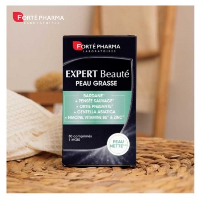 Forté Pharma Expert Beauté Peau Grasse 30 Comprimés