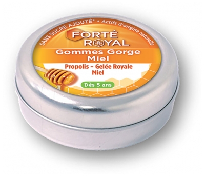 Forté Pharma Forte Royal Honey Throat Gums 45g