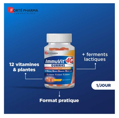 Forté Pharma ImmuVit'4G 30 Gummies