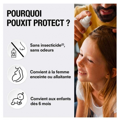 Pouxit Protect Spray Préventif Anti-Poux & Lentes 200 ml