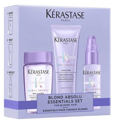 Kérastase Blond Absolu Coffret Essentiels Pour Cheveux Blonds