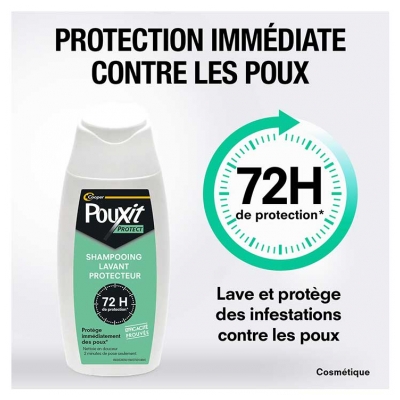 Pouxit Protect Shampoing Lavant Protecteur 72H 200 ml