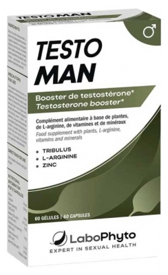 Labophyto TestoMan Potenciador de Testosterona 60 Cápsulas