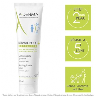 A-DERMA Dermalibour+ Barrier Crème Isolante Apaisante 100 ml