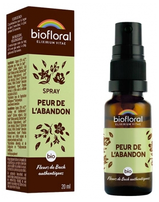 Biofloral Abbandono Della Paura Spray Organico 20 ml