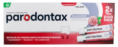 Parodontax Bělící Péče o Dásně Balení 2 x 75 ml