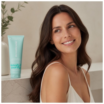 In Haircare Wash n' Purify Lugnande & Anti-mjällschampo 250 ml