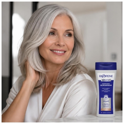 Biorène Argent Intenzivni šampon za nevtralizacijo rumenih tonov 200 ml