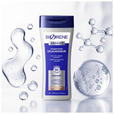 Biorène Argent Intenzivni šampon za nevtralizacijo rumenih tonov 200 ml