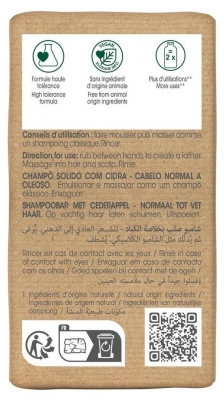 Klorane Shampoing Solide au Cédrat 80 g