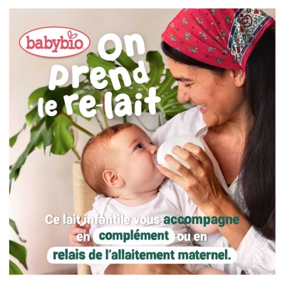 Babybio Optima Croissance 3 au Lait de Fermes Françaises de 10 Mois à 3 Ans Bio 800 g