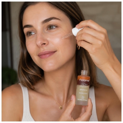 Sérum de Brilho Florame Glow Protect com Romã Bio 30 ml