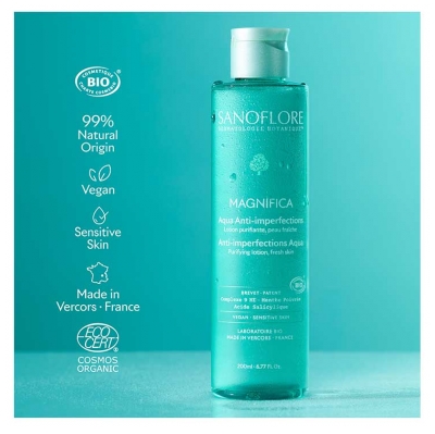 Sanoflore Magnifica Aqua Anti-Imperfections Lotion Purifiante Bio 200 ml