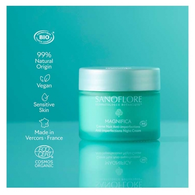 Sanoflore Crème de Nuit Magnifica Bio 50 ml