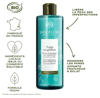 Sanoflore Magnifica Lotion Purifiante Anti-Imperfections Bio 400 ml