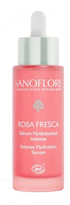 Sanoflore Rosa Fresca Sérum Hydratation Intense Bio 30 ml