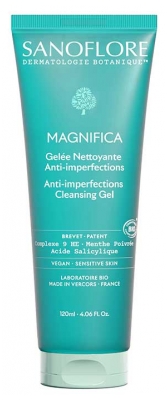 Sanoflore Magnifica Bio Rengöringsgel Anti-blemish 120 ml