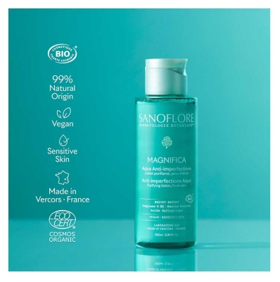 Sanoflore Aqua Magnifica Lotion Purifiante Anti-Imperfections Bio 100 ml