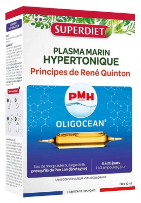 Oligocean Hypertonisches Meeresplasma 20 Ampullen